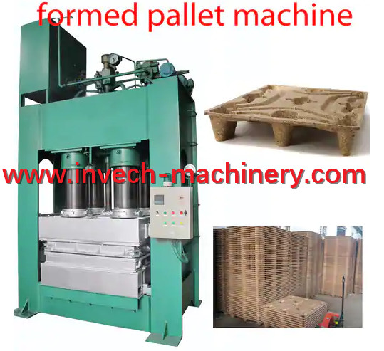 Formed Wood Sawdust Pallet Making Machine