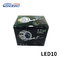 LED10 Double angel eye without fan motorcycle led headlight projector lens supplier