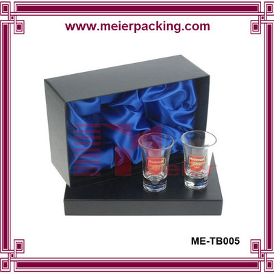 China Gift Paper Box for Two Cups, Hard Paper Gift Box, Two Piece Paper Glass Mug Paper Box ME-TB005 supplier