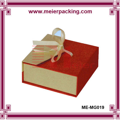China Megnetic closure jewelry gift box/Custom earring/ring/necklace paper packaging box ME-MG019 supplier
