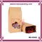 Side gusset kraft paper bag for food packaging/rown kraft paper bag with window ME-KB001 supplier