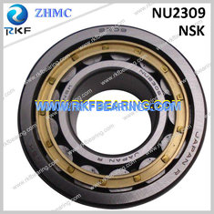 China NSK NU2309 45x100x36mm Cylindrical Roller Bearing With Machined Brass Cage supplier