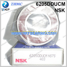 China Japan NSK 6205DDUCM Deep Groove Ball Bearing With Rubber Seals supplier