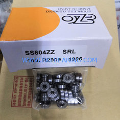 China EZO SS604ZZ stainless steel deep groove ball bearing supplier