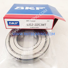 China 6312-2Z/C3WT SKF deep groove ball bearing with high temperature grease supplier