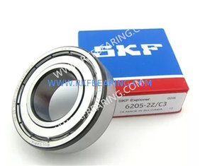 China 6205-2Z/C3 SKF deep groove ball bearing supplier