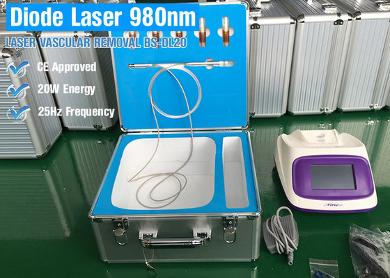 China Vein Vascular removal equipment 980nm Spider Vein Vascular removal 980nm diode laser vascular removal supplier