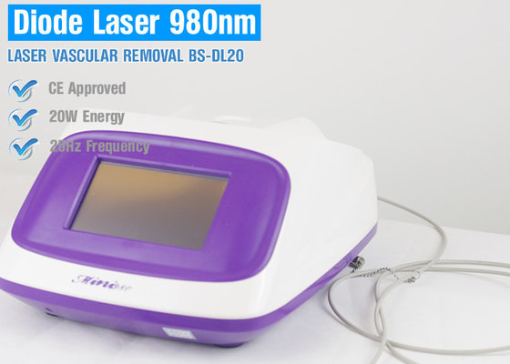 China Vein Vascular removal equipment 980nm diode laser vascular removal machine supplier