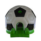 Outdoor gaint inflatable dome football shaped bouncer with 0.55mm&0.45mm PVC tarpaulin