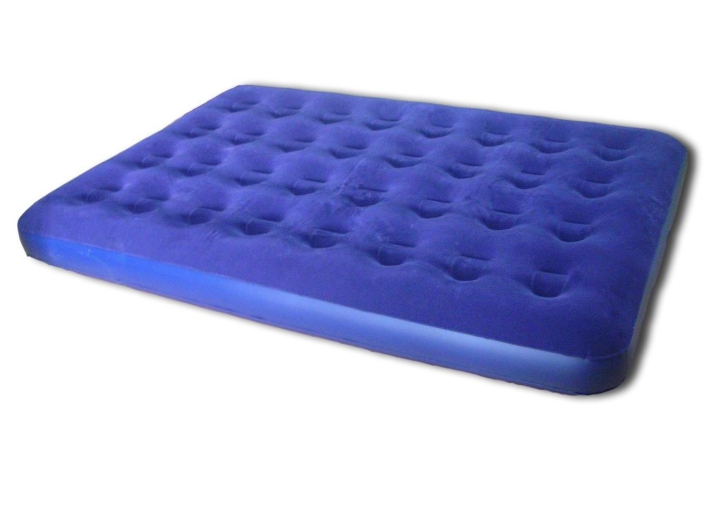 PVC flocking inflatable bed