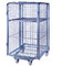 Wire Mesh Storage Cage Warehouse Roll Trolley Roll Cage