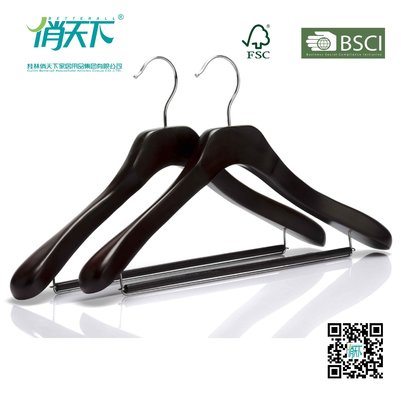 China Betterall Anti Skid Brand Wholesale Wooden Clothes Hangers supplier