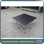 Easy to set up portable stage platform smart stage with square/triangle/quarter/rectangle shape with strong risers