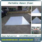 4x4ft dance floor movable durable with screw holes easy to set up dance floor system for trade show/exhibition/events
