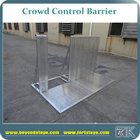Aluminum crowd control barrier fence with door design and cable gate portable security fence hot sale for sports events