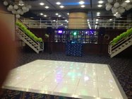 Portable white LED dance floor 24*24ft with high quality