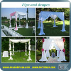 Wedding event fabric backdrop decoration pipe and drape kit /portable pipe and drape