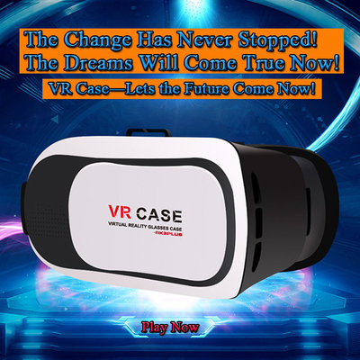China Hot Selling Virtual Reality VR Headset IMAX 3D Video Glasses Google Cardboard Plastic Version Manufacturer supplier