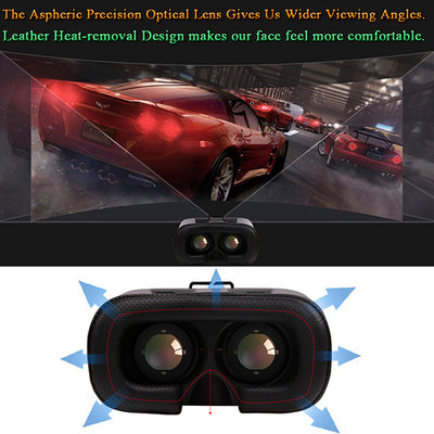 China Hot Selling New arrival VR 3d Virtual Reality Glasses for 4.0&quot; ~ 6&quot; Smartphone Manufacturer supplier