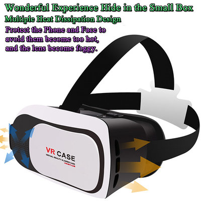 China Best Selling VR Virtual Reality 3D Glasses Google Cardboard for Mobile Phone 3D VR Box Manufacturer supplier