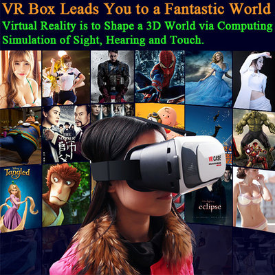 China Best Selling VR Box VR Case 3D VR Headset Plastic Virtual Reality Glasses VR Box Manufacturer supplier