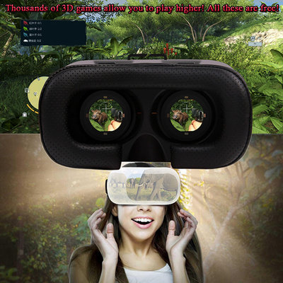 China Hot Selling 3D VR Box VR Case Virtual Reality Glasses 3D VR Headset Glasses VR 3D Glasses Manufacturer supplier