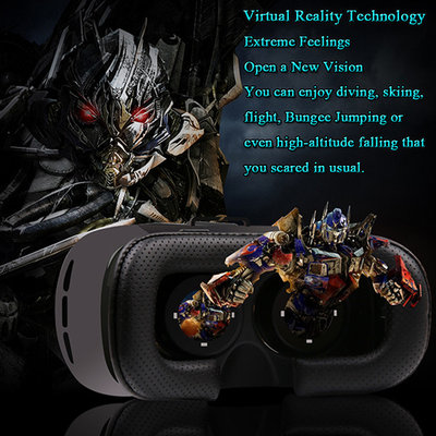 China Hot Selling VR 3D Glasses Virtual Reality Headset VR Box for Mobile Phone Google VR Box Manufacturer supplier