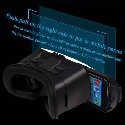 China Virtual Reality VR Box 3D Glasses OEM Factory for Google Cardboard Glasses Manufacturer supplier