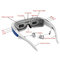 98 inches Virtual Reality High Definition 1080P Virtual Screen with AV IN HDMI 3D Video Glasses supplier