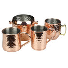 16oz Stainless Steel Bronze Copper Plated Cup Moscow Mule Mug，16oz Stainless Steel Bronze Copper Plated Cup Moscow Mule