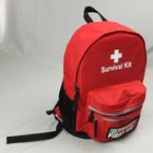 factory price outdoor first aid backpack,emergency survival bag