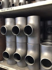 Titanium gr2 pipe fitting tee 8" dn 200 gr2 gr7 gr12 titanium/nickel pipe tee