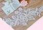 Cord Lace Applique Ivory Color Embroidery Flower for Wedding Dress supplier