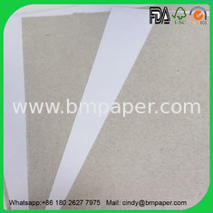 China 1000-2000gsm  Uncoated Duplex Card Paper Board With Grey Back And White Back supplier