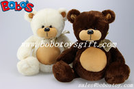 Brown Big Belly Stuffed Bears with Ribbon