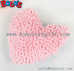 Plush Pink Heart Shape Pet Toy With Squeaker