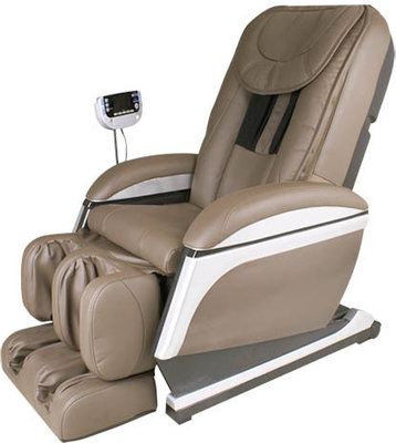 China Air Massage Automatic Body Relaxing Leather Recliner Massage Chair For Backrest, Footrest supplier