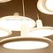 Modern LED Pendant Light Chandelier Black And White Color BV2002-5 12W supplier