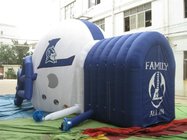 Customized attractive Horse inflatable football helmet tunnel