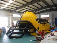 Portable Inflatable football helmet entrance tunnel, football tunnel