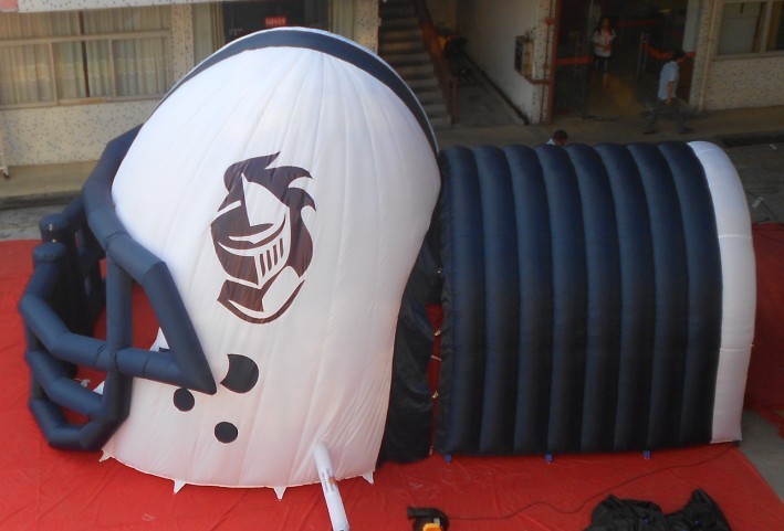 Inflatable Helmet Tunnel / inflatable football tunnel team tunnel
