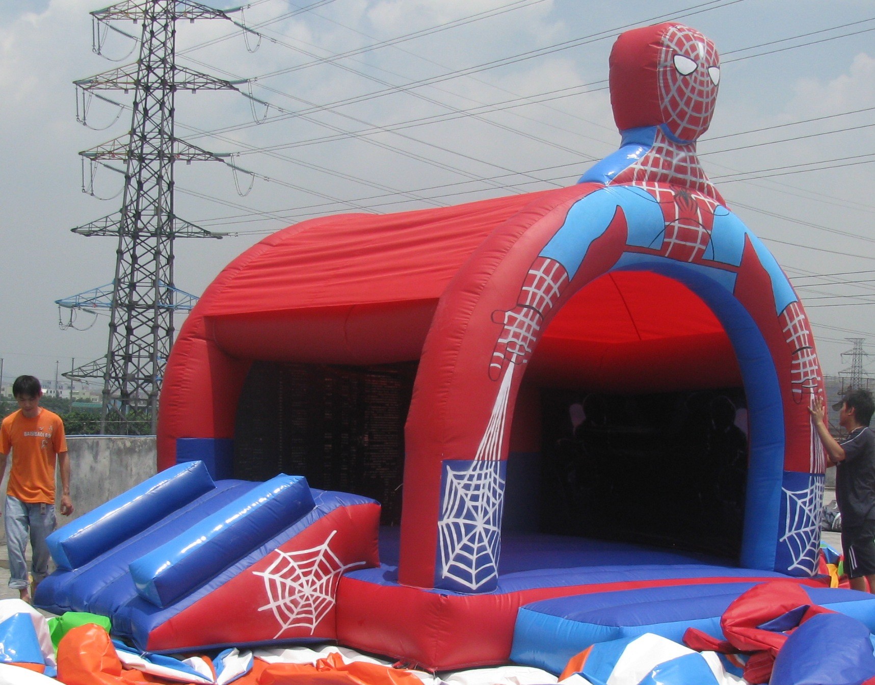 Inflatable Bouncer / INFLATABLE jump / inflatable spiderman bouncer