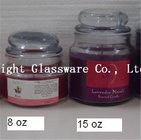 Clear Candle Jars and Lids