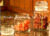 machine pressed glass candy jar wholesale