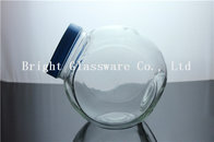 top popular glass candy jar with lid wholesale