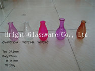Machine blown design glass vase wholesale
