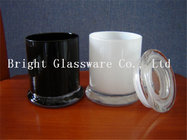 Beautiful solid color Glass Candle Jars for wholesale