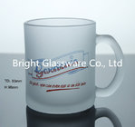 custom glass beer mug with decal prainting sale
