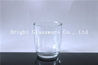 Best design cylinder candle holder for home decor, glass cup sale
