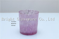 nice spray purple candle holder, candle holder cheap